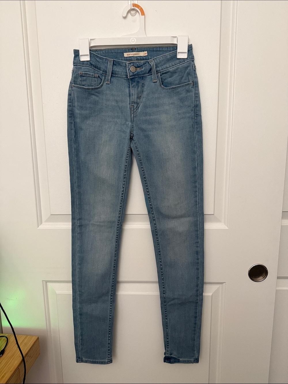 Levi's Light Wash Women's Skinny Jeans